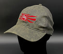 3 Stripe Toyota TEQ Pigment Dyed Unstructured Baseball Hat - Reefmonkey