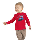 FJ40 Land Cruiser Toddler Long Sleeve Tee - Reefmonkey Artist Ren Hart
