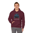 80 Series Land Cruiser Hooded Unisex Sweatshirt Hoodie - Reefmonkey Artist Prisma Denesi