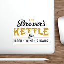 The Brewers Kettle Die Cut Vinyl Stickers - Reefmonkey
