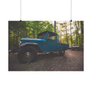 Land Cruiser FJ45 Photography Artwork Poster Print - Alex Cortani