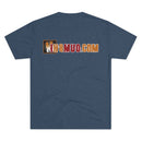 IH8MUD Logo 2 Sided Distressed Tri Blend Unisex Tee - Reefmonkey