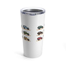FJ40 Land Cruiser Stainless Steel Tumbler Coffee Cup - Reefmonkey Artist Jesse Clark