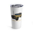60 Series Land Cruiser Stainless Steel Tumbler Coffee Cup - Reefmonkey Artist Christopher Marshall
