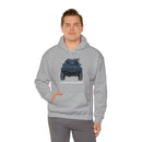 80 Series Land Cruiser Hooded Unisex Sweatshirt Hoodie - Reefmonkey Artist Prisma Denesi