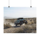 FJ45 Land Cruiser Wall Art Matte Poster Print - Rusty Nail Racing Rob Tygart