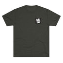 IH8MUD Logo 2 Sided Distressed Tri Blend Unisex Tee - Reefmonkey