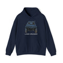 80 Series Land Cruiser Hooded Unisex Sweatshirt Hoodie - Reefmonkey Artist Prisma Denesi