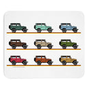 FJ40 Mousepad Land Cruiser Mouse Pad - Reefmonkey Artist Jesse Clark