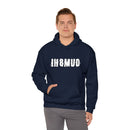IH8MUD White Logo Unisex Hooded Sweatshirt Hoodie One Side Print - Reefmonkey