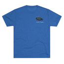 FJ40 Toyota Land Cruiser Tri Blend T Shirt Mens Tee - Reefmonkey Artist Jesse Clark