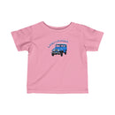 FJ40 Land Cruiser Baby Infant T Shirt - Reefmonkey Artist Ren Hart
