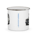 70 Series Land Cruiser Enamel Camping Mug - Reefmonkey Artist Prisma Denensi