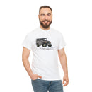 FJ40 Land Cruiser Artwork Mens Unisex T Shirt - Reefmonkey Artist Brody Plourde