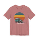 FJ40 Land Cruiser Vintage Sunset Unisex Tee - Reefmonkey Artist Brody Plourde