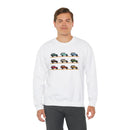 FJ40 Land Cruiser Art Mens Sweatshirt - Reefmonkey Artist Jesse Clark