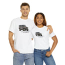 FJ40 Land Cruiser Artwork Mens Unisex T Shirt - Reefmonkey Artist Brody Plourde