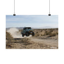 FJ45 Land Cruiser Wall Art Matte Poster Print - Rusty Nail Racing Rob Tygart