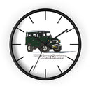 FJ40 Land Cruiser Toyota Wall Clock - Reefmonkey Artist Brody Plourde