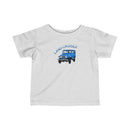 FJ40 Land Cruiser Baby Infant T Shirt - Reefmonkey Artist Ren Hart