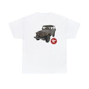 40 Channel FJ40 Land Cruiser 2 Sided Mens T Shirt - USA Reefmonkey