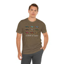 FJ40 Land Cruiser Multi Color Unisex T Shirt - Reefmonkey Artist Jesse Clark