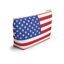 American Flag Pencil Case Cosmetics Bag Back to School