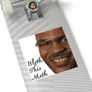 Bleth This Meth Bless This Mess Square Mike Tyson Sticker Vinyl Decal