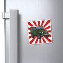 FJ40 Land Cruiser Refrigerator Toolbox Magnet - Reefmonkey Artist Chris Marshall