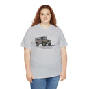 FJ40 Land Cruiser Artwork Mens Unisex T Shirt - Reefmonkey Artist Brody Plourde