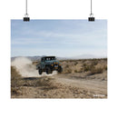 FJ45 Land Cruiser Wall Art Matte Poster Print - Rusty Nail Racing Rob Tygart