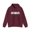 IH8MUD White Logo Unisex Hooded Sweatshirt Hoodie One Side Print - Reefmonkey