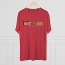 IH8MUD Logo Distressed Tri Blend Unisex Tee - Reefmonkey