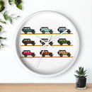 Land Cruiser FJ40 Wall Clock - Reefmonkey Artist Jesse Clark