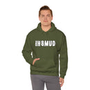 IH8MUD White Logo Unisex Hooded Sweatshirt Hoodie One Side Print - Reefmonkey