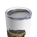 60 Series Land Cruiser Stainless Steel Tumbler Coffee Cup - Reefmonkey Artist Christopher Marshall