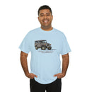 FJ40 Land Cruiser Artwork Mens Unisex T Shirt - Reefmonkey Artist Brody Plourde