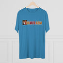 IH8MUD Logo Distressed Tri Blend Unisex Tee - Reefmonkey
