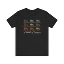 FJ40 Land Cruiser Multi Color Unisex T Shirt - Reefmonkey Artist Jesse Clark