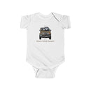 Whos Your Daddy FJ40 Land Cruiser FJ Cruiser Baby Bodysuit - Reefmonkey Artist Brody Plourde