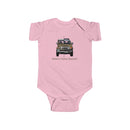 Whos Your Daddy FJ40 Land Cruiser FJ Cruiser Baby Bodysuit - Reefmonkey Artist Brody Plourde
