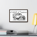 FJ40 Land Cruiser Toyota Canvas Gallery Wrap Artwork - Reefmonkey Artist Prisma Denensi