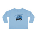 FJ40 Land Cruiser Toddler Long Sleeve Tee - Reefmonkey Artist Ren Hart