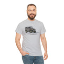 FJ40 Land Cruiser Artwork Mens Unisex T Shirt - Reefmonkey Artist Brody Plourde