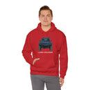 80 Series Land Cruiser Hooded Unisex Sweatshirt Hoodie - Reefmonkey Artist Prisma Denesi