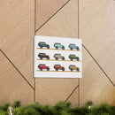 FJ40 Artwork Land Cruiser Canvas Art - Reefmonkey Artist Jesse Clark