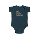 FJ40 Land Cruiser Baby Bodysuit - Reefmonkey Artist Brody Plourde