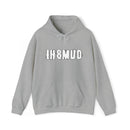 IH8MUD White Logo Unisex Hooded Sweatshirt Hoodie One Side Print - Reefmonkey