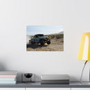 FJ45 Land Cruiser Wall Poster Photo Art - Rusty Nail Racing Rob Tygart