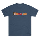 IH8MUD Logo Distressed Tri Blend Unisex Tee - Reefmonkey